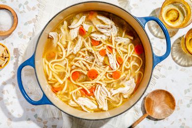 chicken and noodles